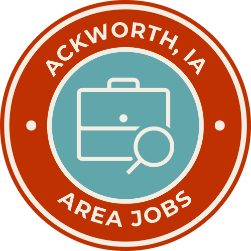 Ackworth, IA AREA JOBS logo